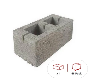 S. Morris Hollow Concrete Block (215 x 440) x 215mm 7.3N